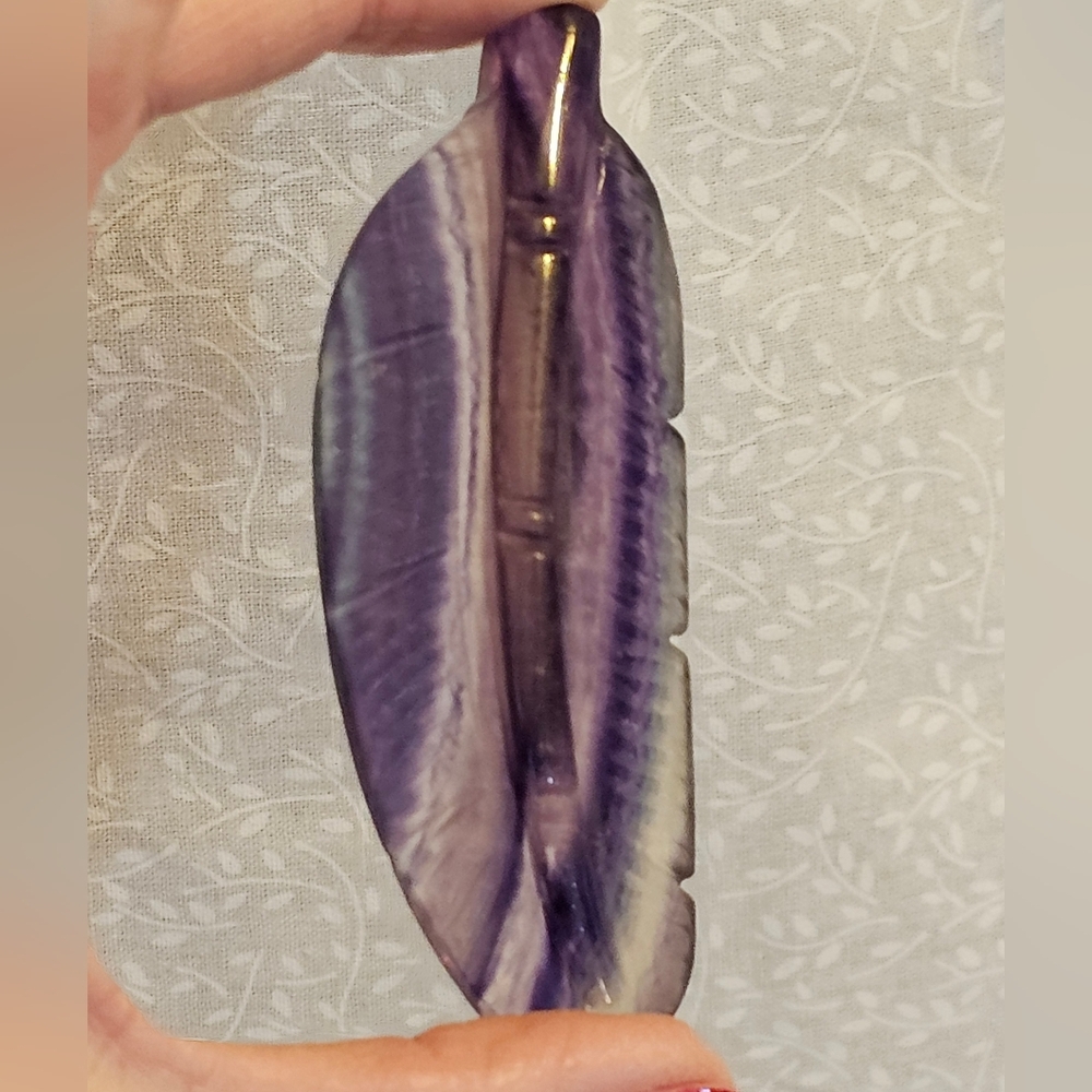 Fluorite Crystal Feather Crystals